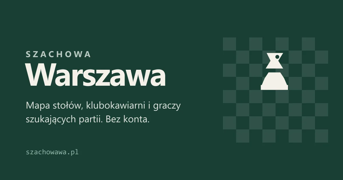 Realizacja dla Szachowa Mapa - Ogólnopolska mapa miejsc szachowych · szachowamapa.pl